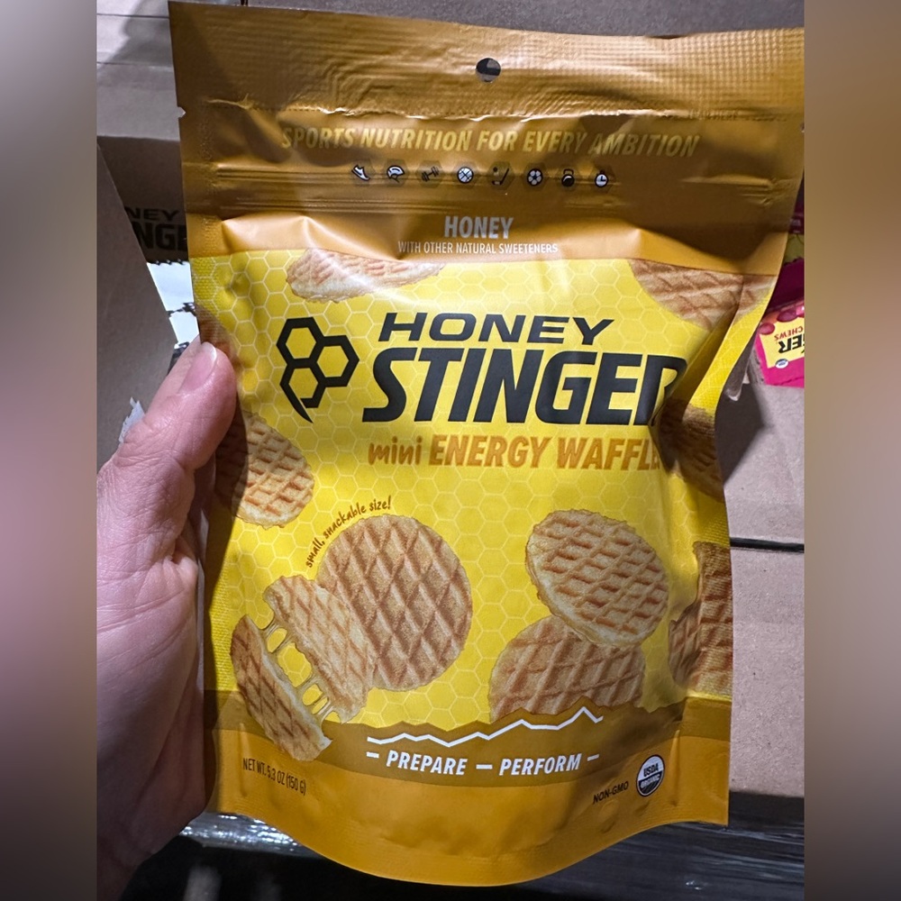 Pack of 5 Honey Stinger Mini Energy Waffles